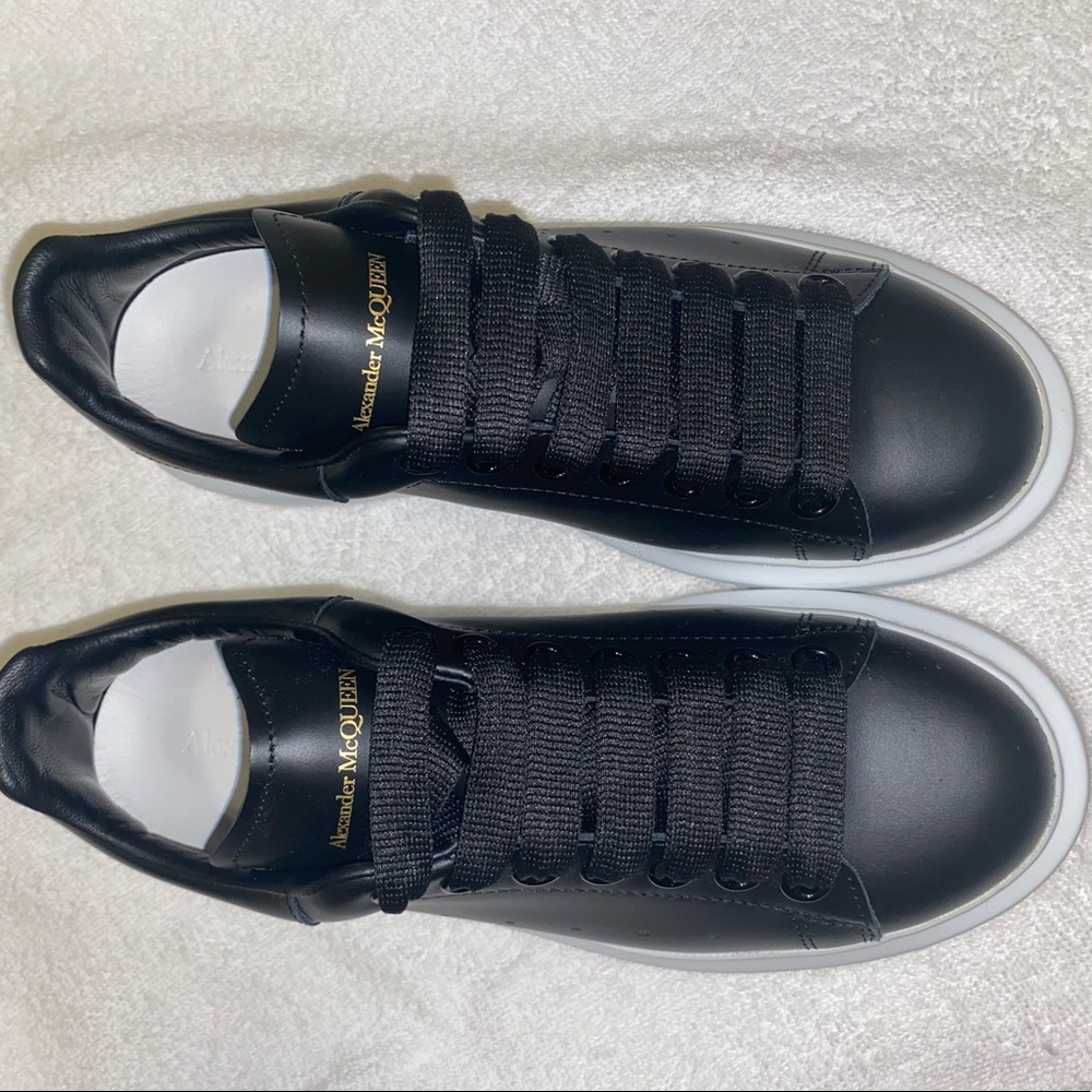 Alexander McQueen Black Oversized Sneakers